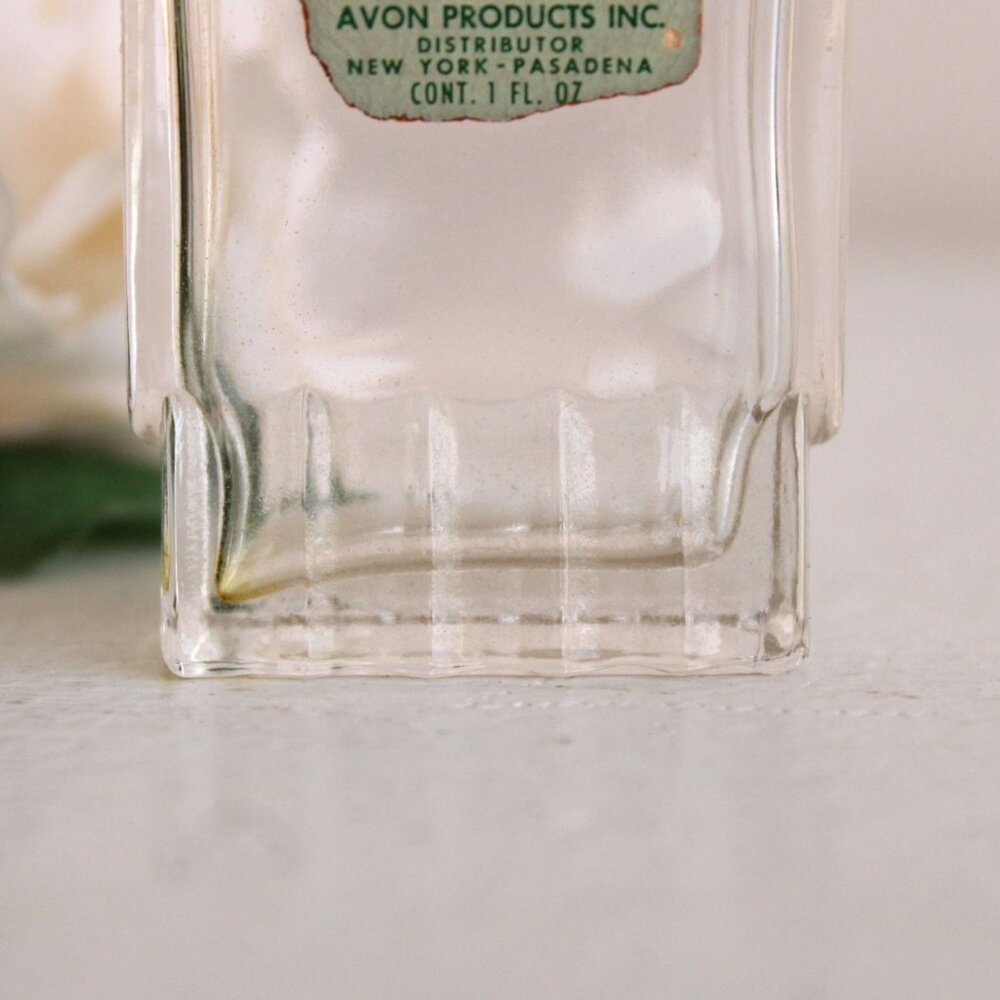 Vintage 1940s Avon Happy Hours Cologne Bottle, 1 oz, Collectible Fragrance - Picture 3 of 10